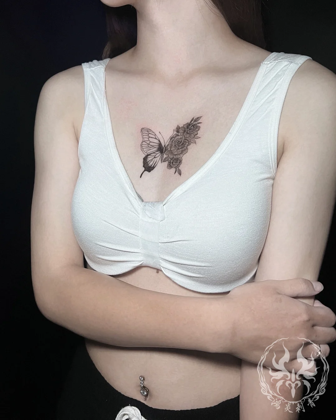 玫瑰蝴蝶